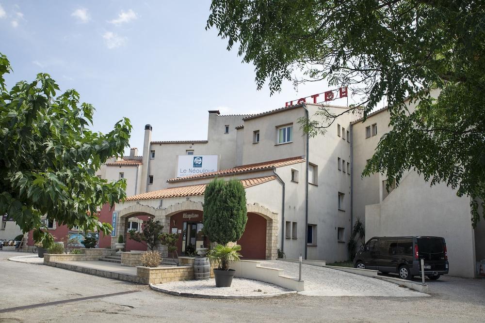 Hotel Le Neoulous Le Boulou Exterior foto